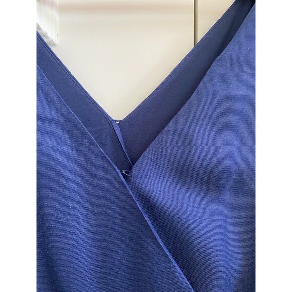 3.1 Phillip Lim Navy Silk Romper, size 0. - Picture 4 of 12